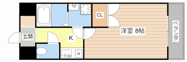 湖南コーポレーションⅡの物件間取画像